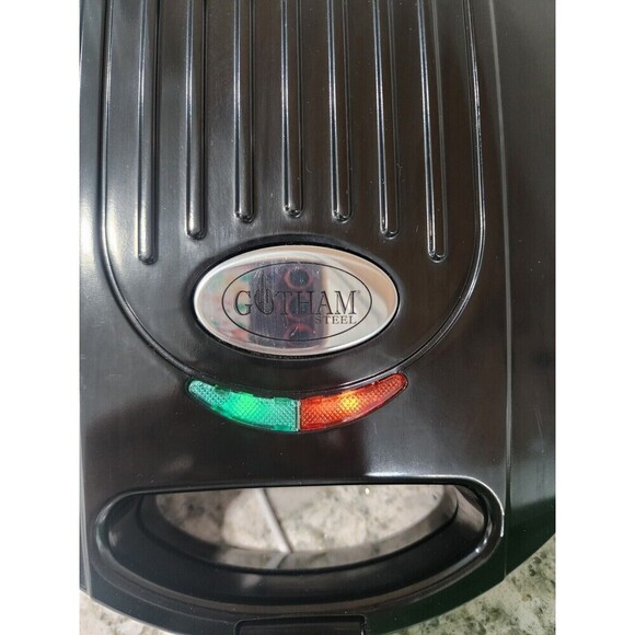 Gotham Steel Dual Electric Sandwich Maker and Panini Grill Non-Stick Model 2108 - Picture 2 of 4